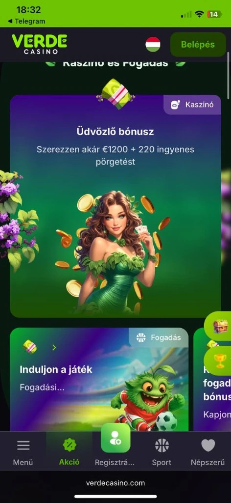 Verde mobil nézet 1