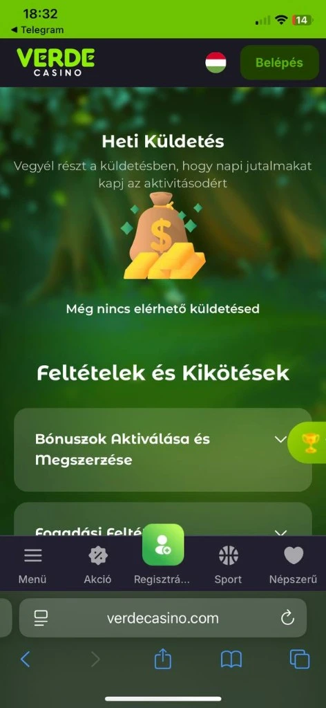 Verde mobil nézet 2